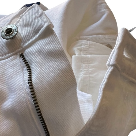 Ella Moss White High Rise Slim Straight Ankle Jeans Size 10/30 - Picture 6 of 12